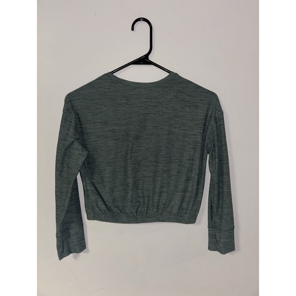 Old Navy Active Girls Shirt Size 6/7 Long Sleeve with Elastic Hem - Picture 2 of 2